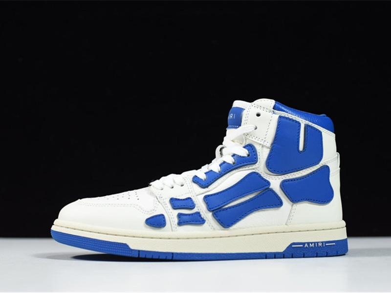 AMIRI Skel Top Hi Blue White 741-XV9004