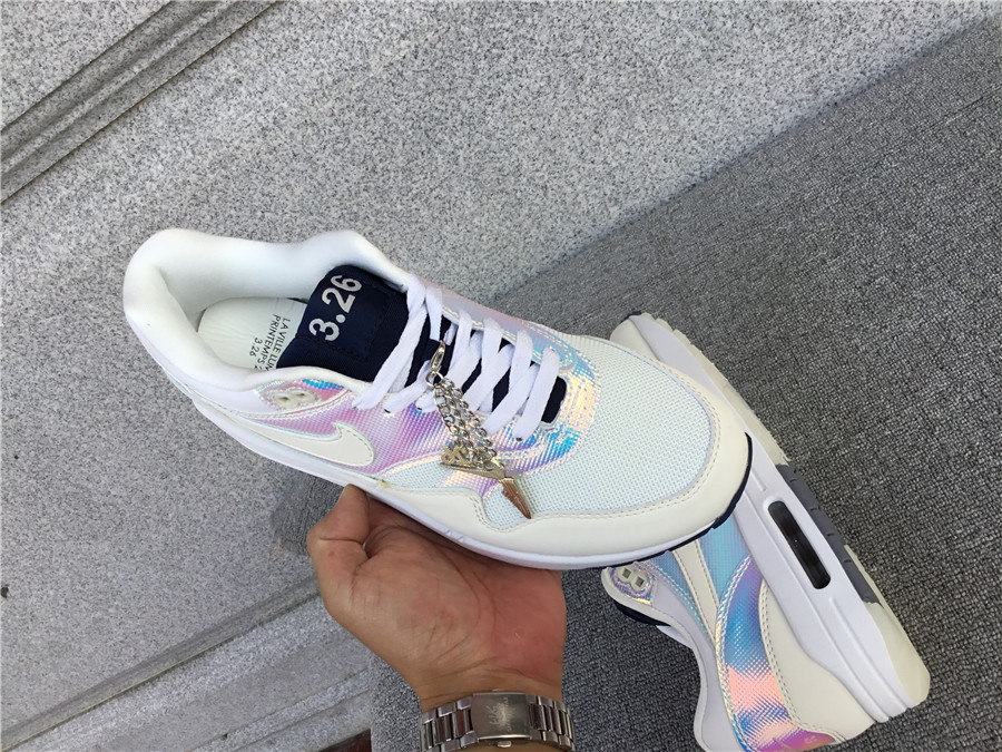 Nike Air Max 1 Nike Half Palm Air Cushion Retro Running Shoes DQ9326-100