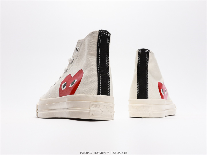 Converse Chuck Taylor All-Star 70 Hi Comme des Garcons PLAY White 150205C