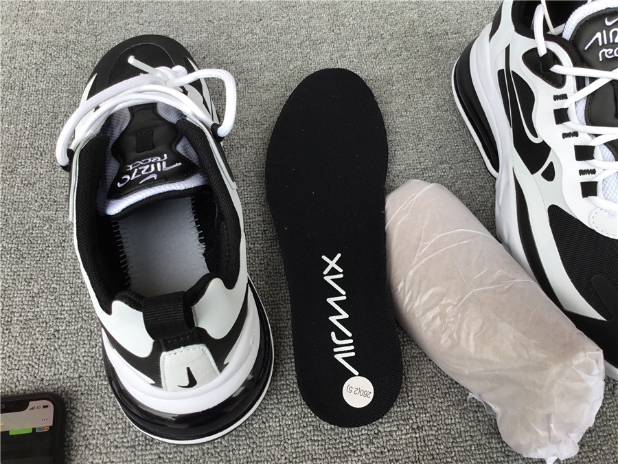 Nike Air Max 270 React Air Cushioned Running Shoe CT1646-100