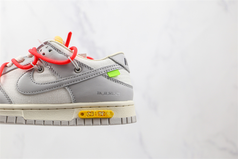 OFF WHITE X Nike Dunk SB Low The 50 NO.06 DM1602-110