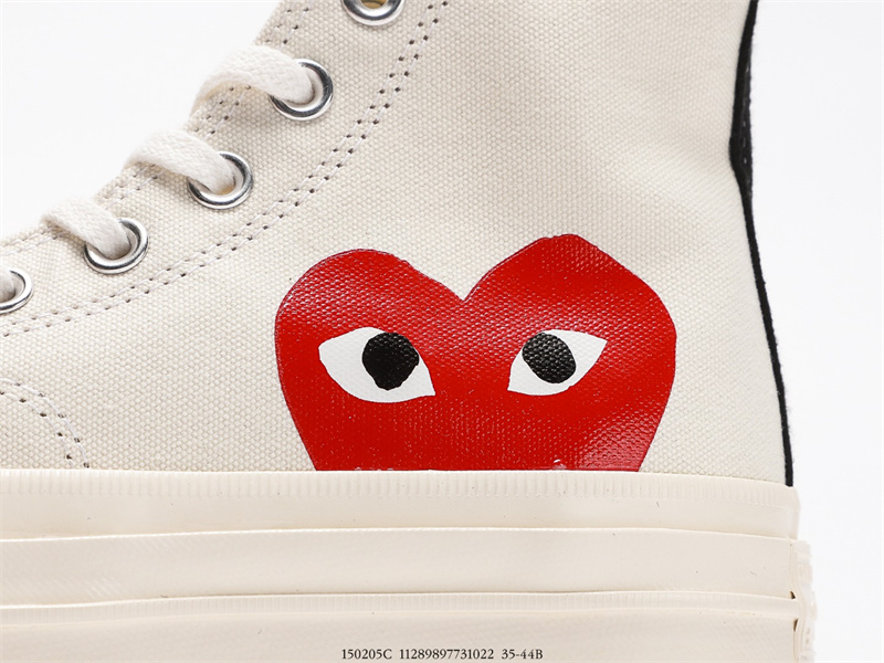 Converse Chuck Taylor All-Star 70 Hi Comme des Garcons PLAY White 150205C
