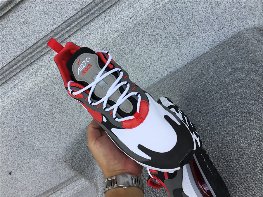 Nike Air Max 270 React Air Cushioned Running Shoe CI3866-002