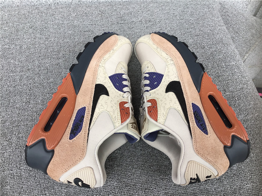 Nike Air Max90 Joint Air Cushion Mesh Breathable Running Shoes CI5646-001