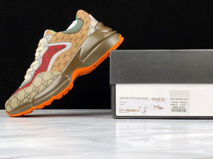 Gucci Rhyton Vintage Trainer Sneaker 576969 DRW00 9522