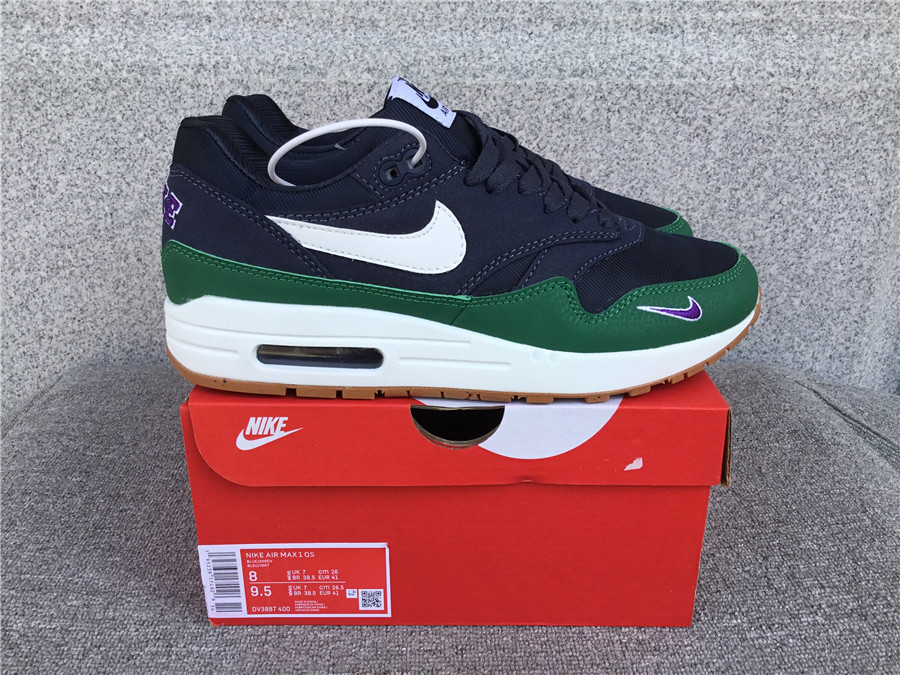 Nike Air Max 1 Nike Half Palm Air Cushion Retro Running Shoes DV3887-400