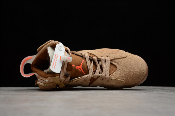 TRAVIS SCOTT X AIR JORDAN 6 BRITISH KHAKI DH0690-200
