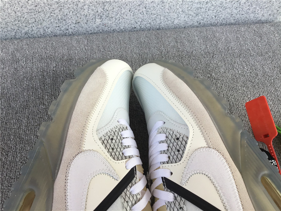 Nike Air Max90 Joint Air Cushion Mesh Breathable Running Shoes AA7293-100