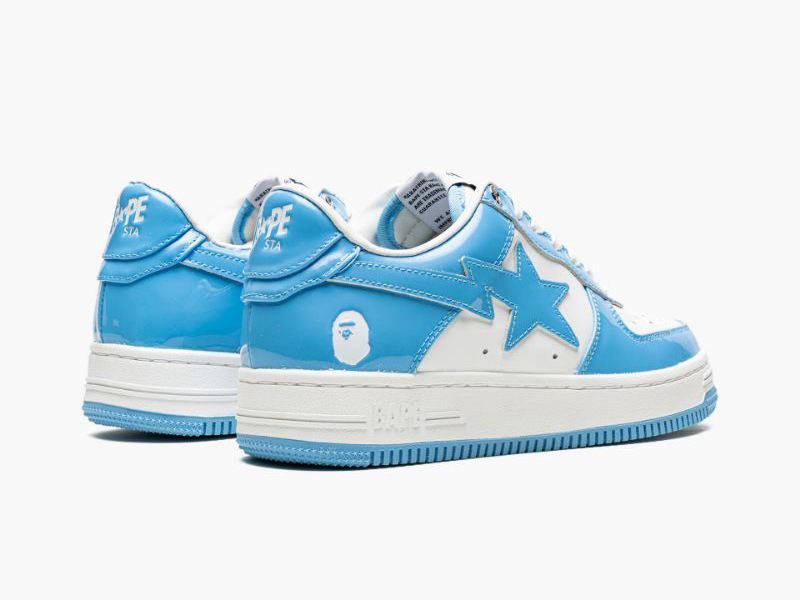 A BATHING APE? Womens BAPE STA LOW L IT BLUE