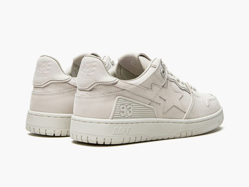 A BATHING APE? Mens BAPE SK8 STA #9 M2 IT LIGHT GREY