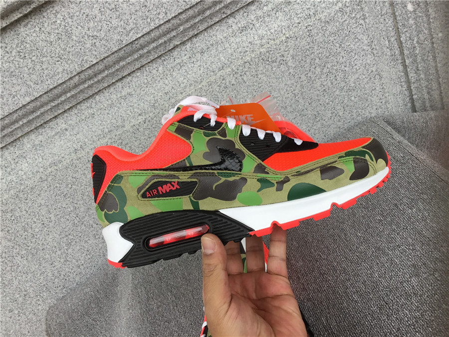 Nike Air Max90 Joint Air Cushion Mesh Breathable Running Shoes CW6024-600