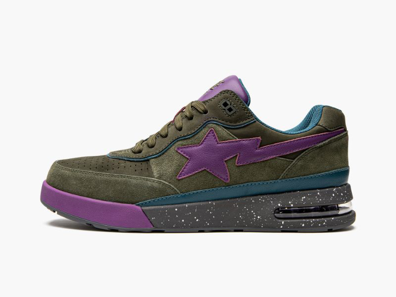 A BATHING APE? ROAD STA #2 M2 Olive Darb