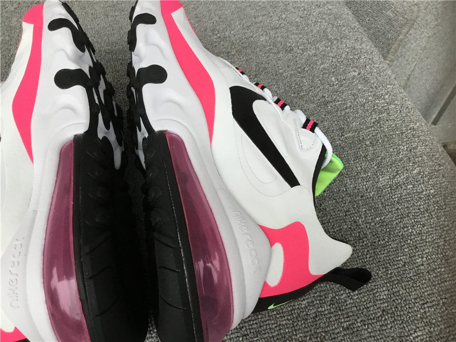 Nike Air Max 270 React Air Cushioned Running Shoe CJ0619-101