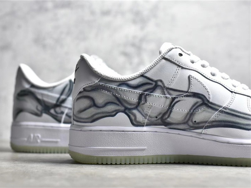 Nike Air Force 1 LowSkeleton Halloween (2018) BQ7541-100