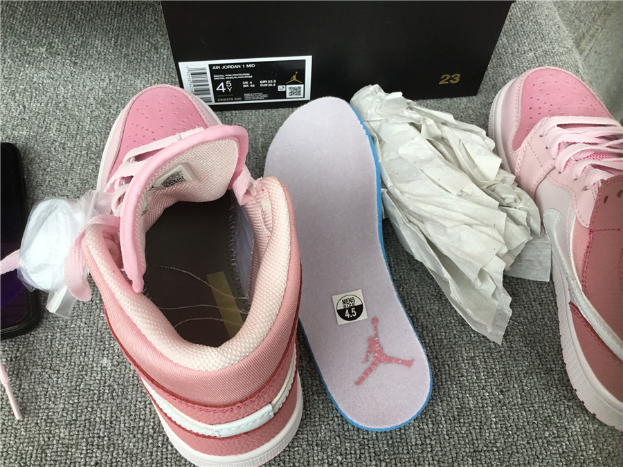 Air Jordan 1 Mid Digital Pink