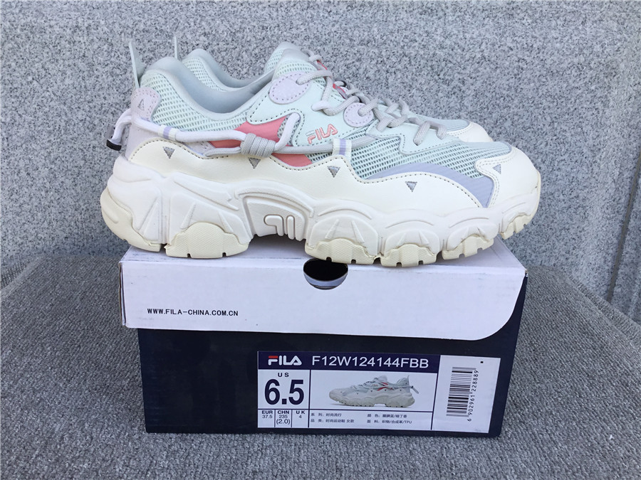 Fila heightened retro casual running shoes old shoes F12W124144FBB