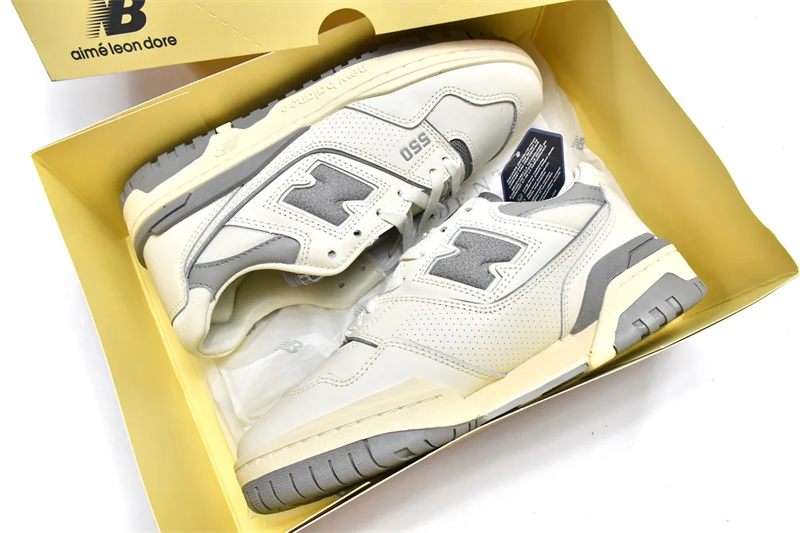 Get Aimé Leon Dore x New Balance 550 Silver BB550ALE