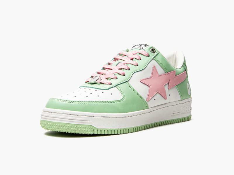 A BATHING APE? Mens BAPE STA LOW M2 IT Green