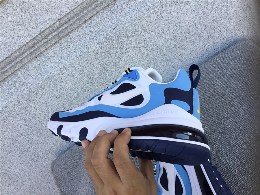 Nike Air Max 270 React Air Cushioned Running Shoe CT1264-104