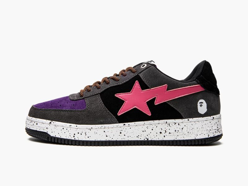A BATHING APE? Womens BAPE STA #2 L Black/Pink