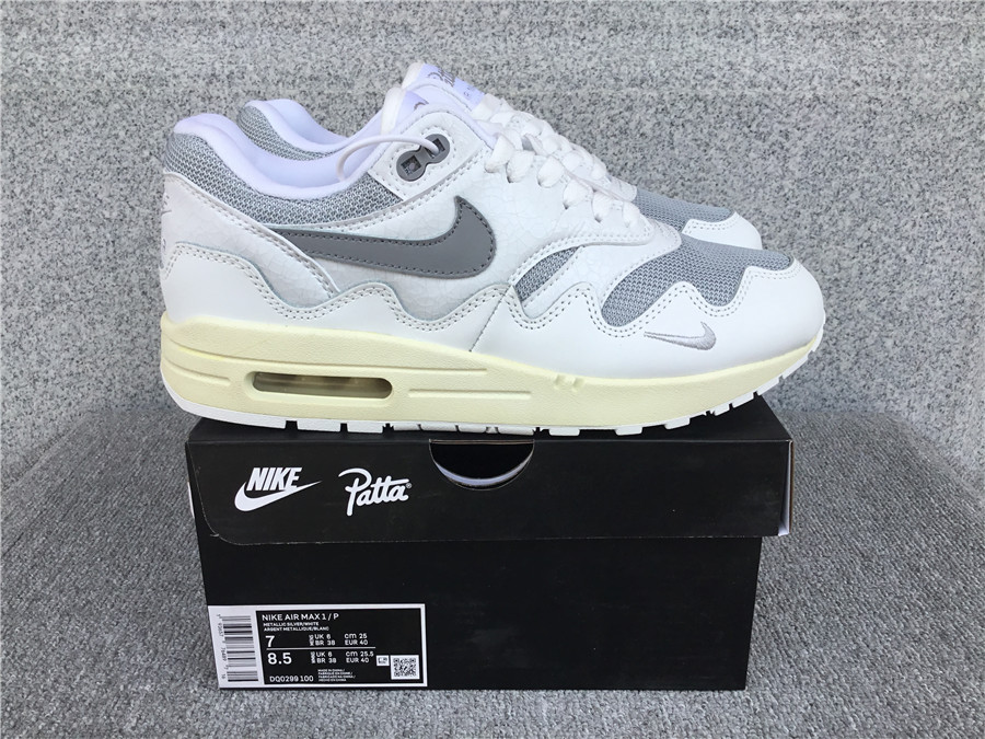 Nike Air Max 1 Nike Half Palm Air Cushion Retro Running Shoes DQ0299-100