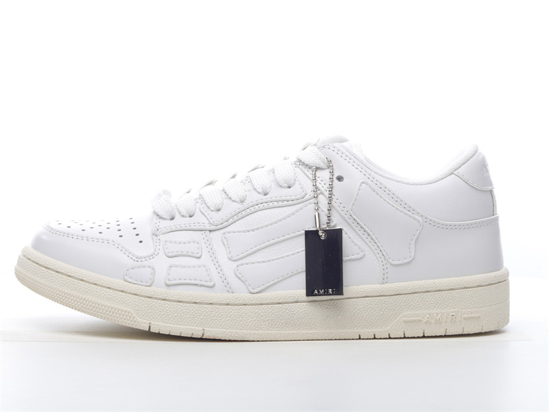 AMIRI Skel Top Low White MFS003-194