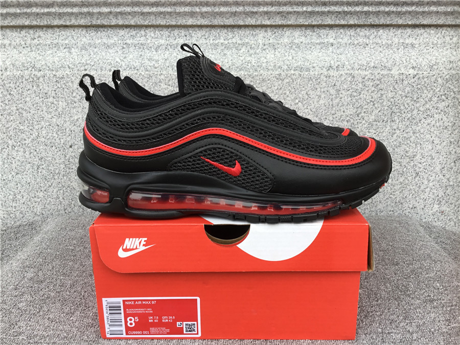 Nike Air Max 97 Full Length Air-Cushioned Running Shoes CU9990-001