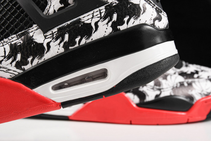 2018 Nwe 4 Tattoo Men Chinese Element Limited Edition White Black B00897-006