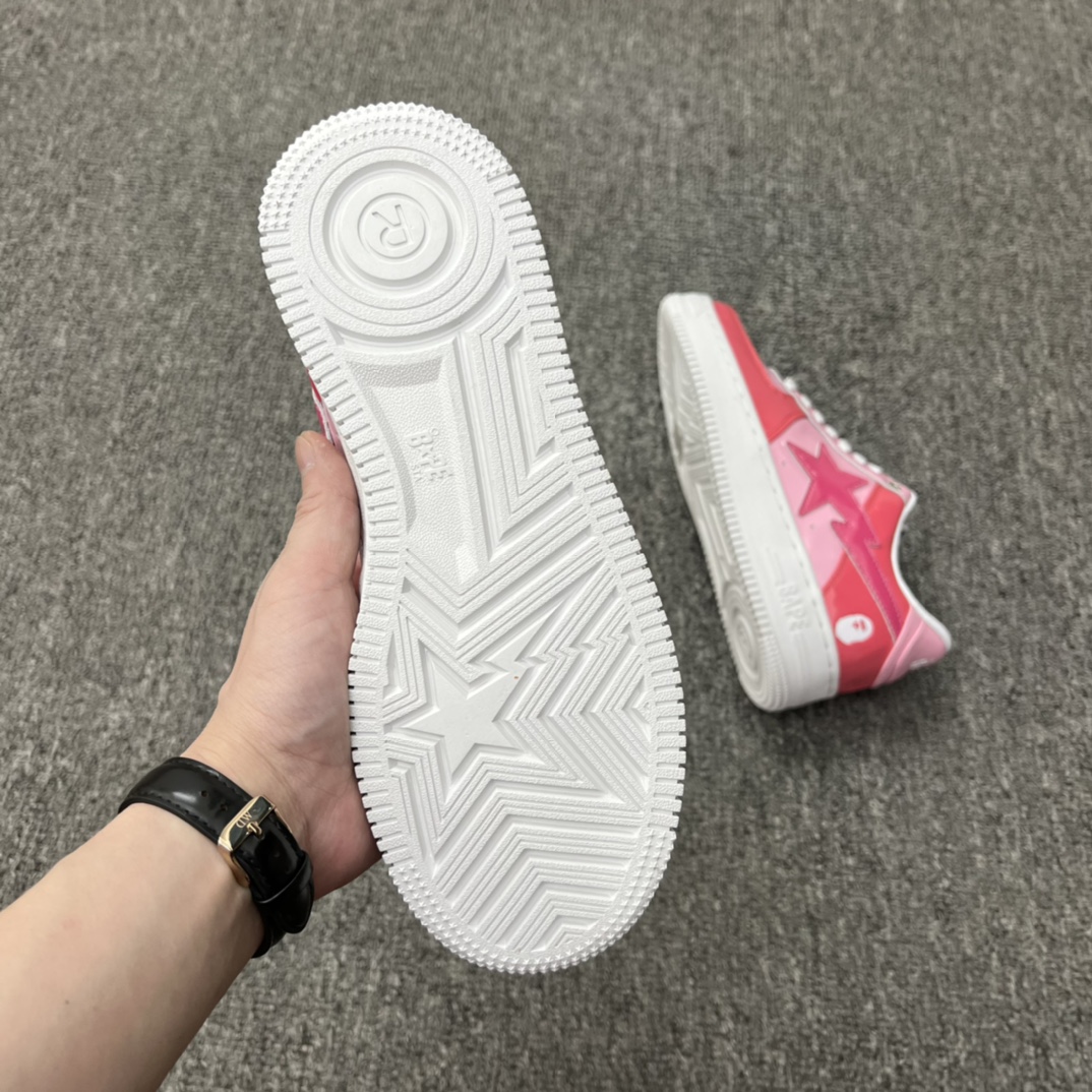 A Bathing Ape Bape SK8 Sta pink 1H20-191-046