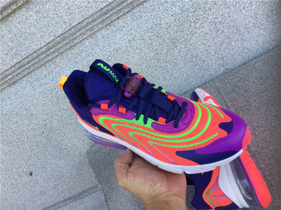 Nike Air Max 270 React Air Cushioned Running Shoe CD0113-600