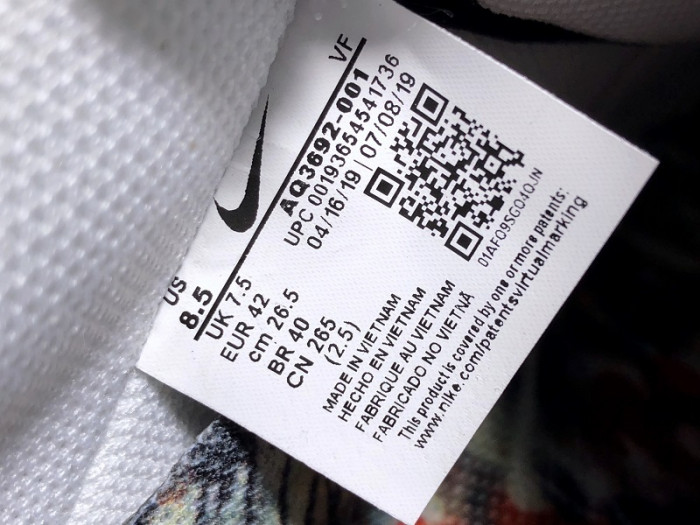 Nike Air Force 1 G-Dragon Para-Noise AQ3692-001