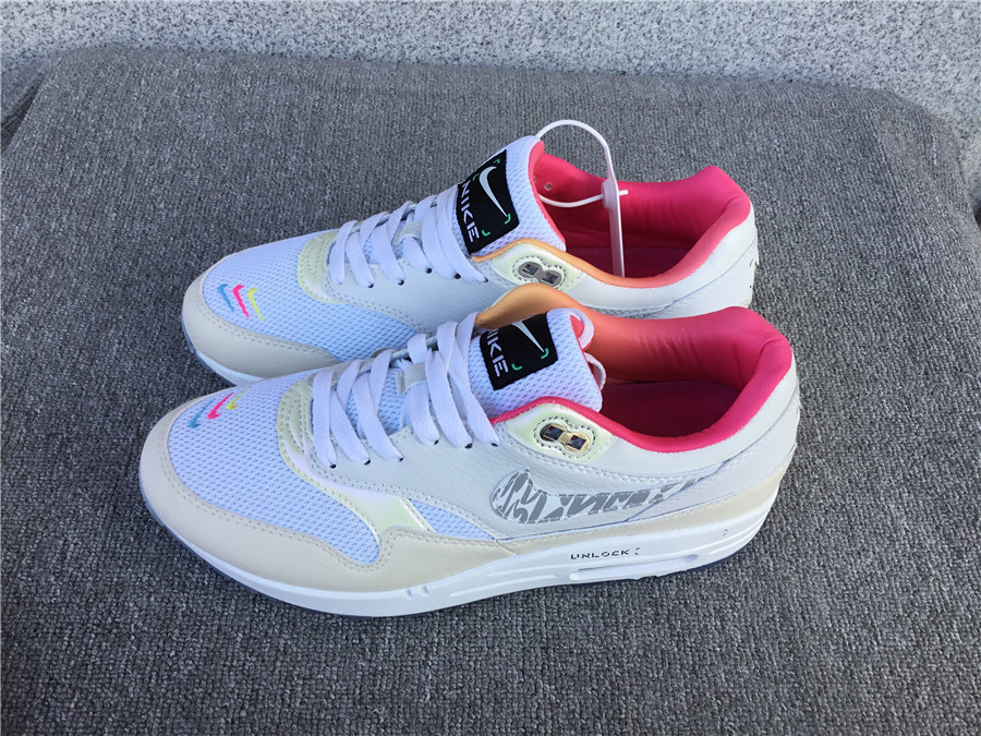 Nike Air Max 1 Nike Half Palm Air Cushion Retro Running Shoes FN0608-101