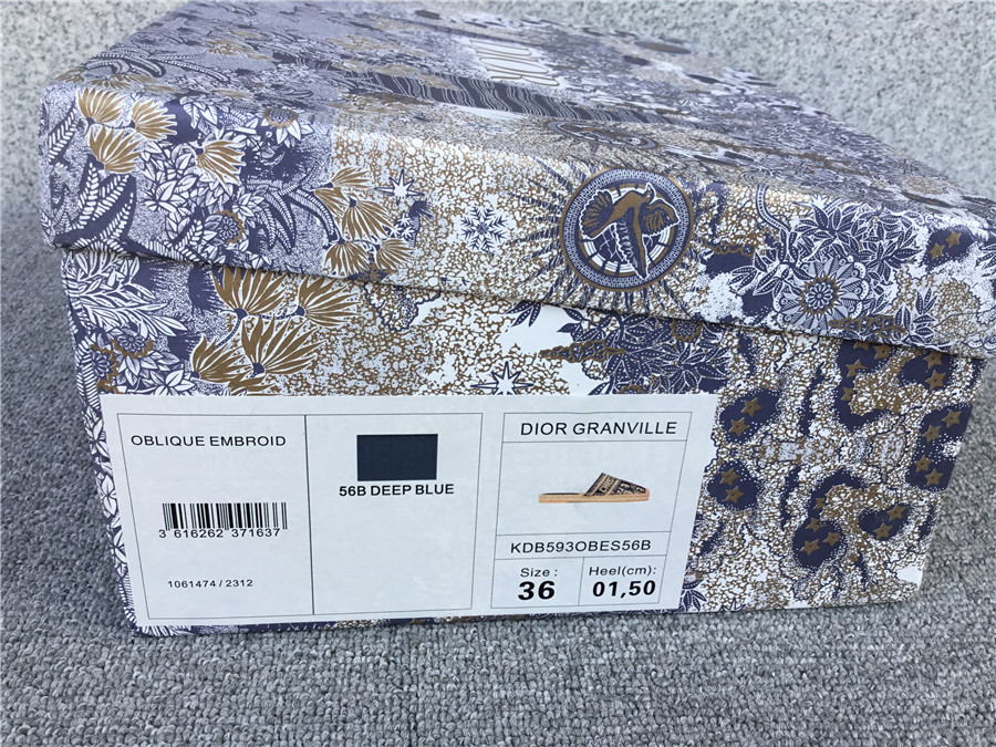 Dior 20s Spring First Summer Xiudi Fishing Off Shoes 0704dio03