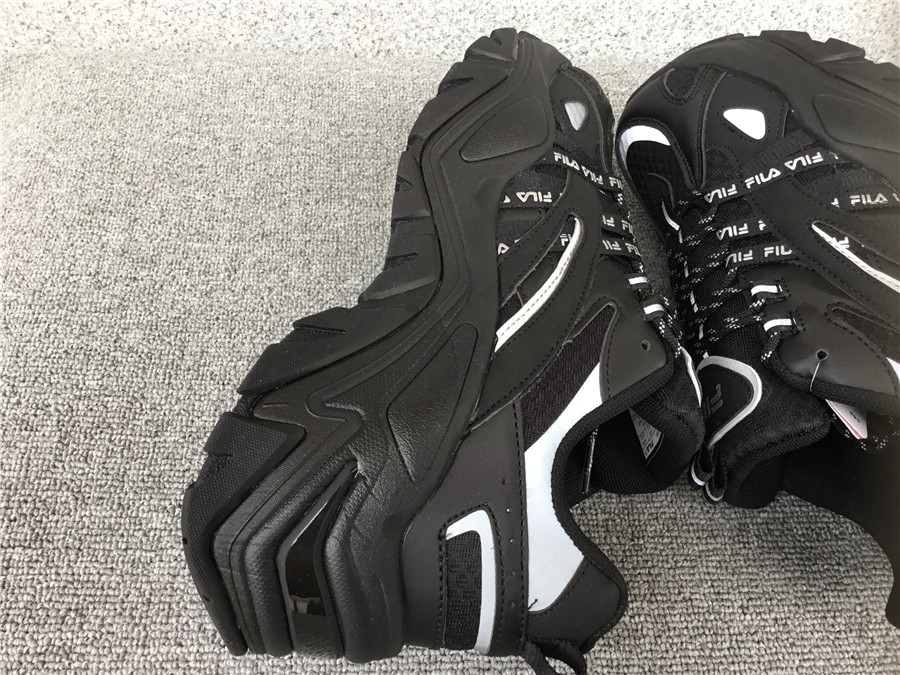 Fila heightened retro casual running shoes old shoes T12MO41107FBK