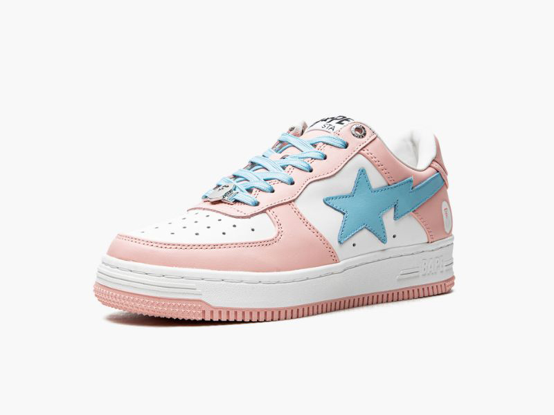 A BATHING APE? Womens BAPE STA LOW L IT PINK