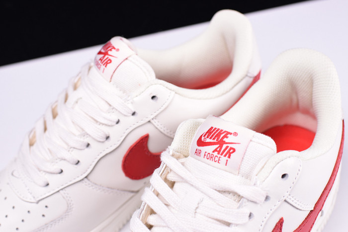 Nike Air Force 1 07 White Sport Red New Shoes 315122-126