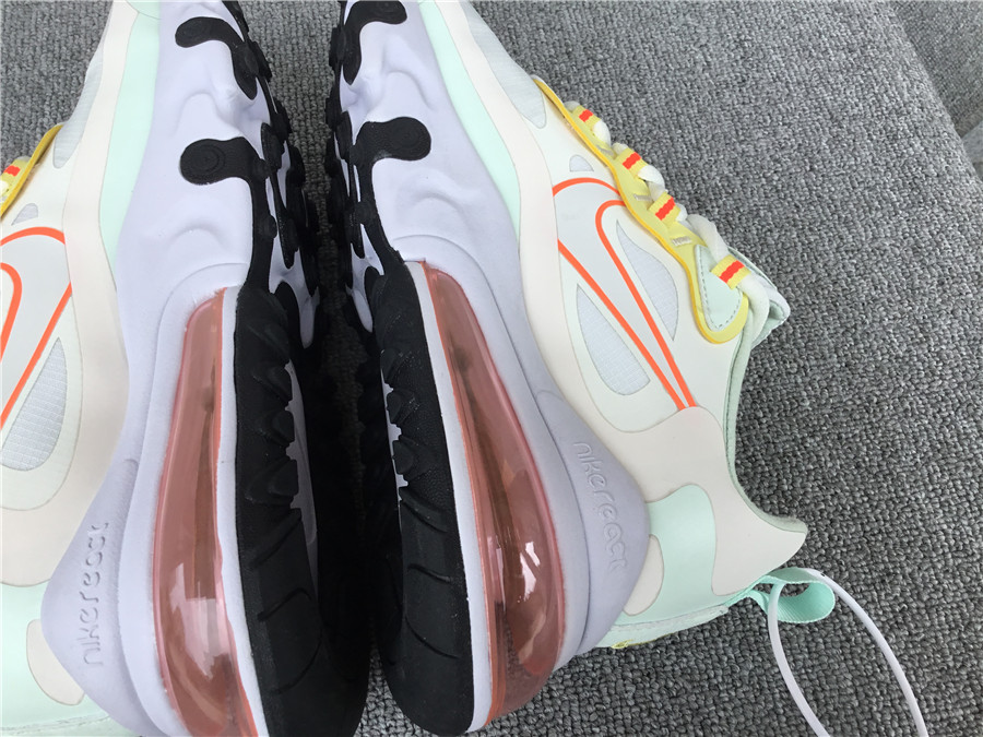 Nike Air Max 270 React Air Cushioned Running Shoe CV8818-102