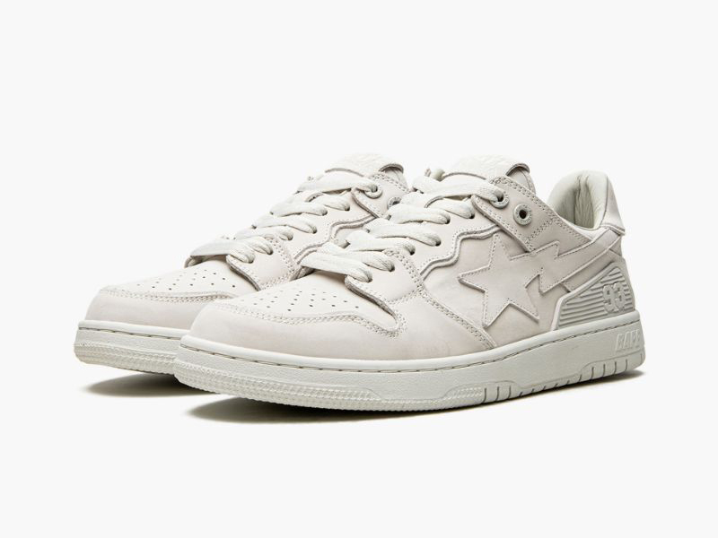 A BATHING APE? Mens BAPE SK8 STA #9 M2 IT LIGHT GREY