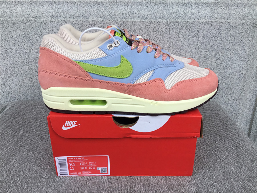 Nike Air Max 1 Nike Half Palm Air Cushion Retro Running Shoes DV3196-800