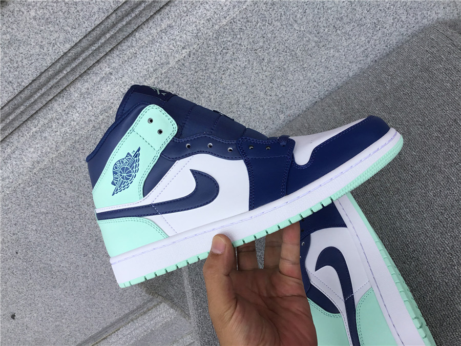 Air Jordan 1 Mid Otomo Cyan Brown Mocha