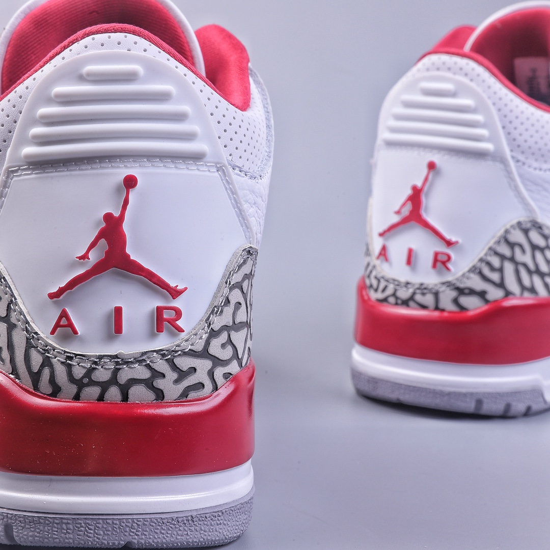 Jordan 3 Retro Cardinal Red