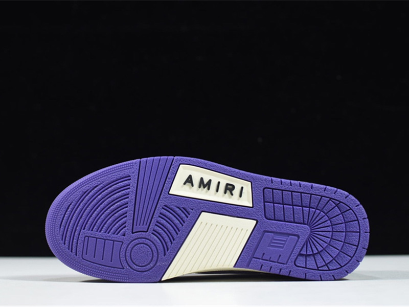 AMIRI Skel Top Low Purple White