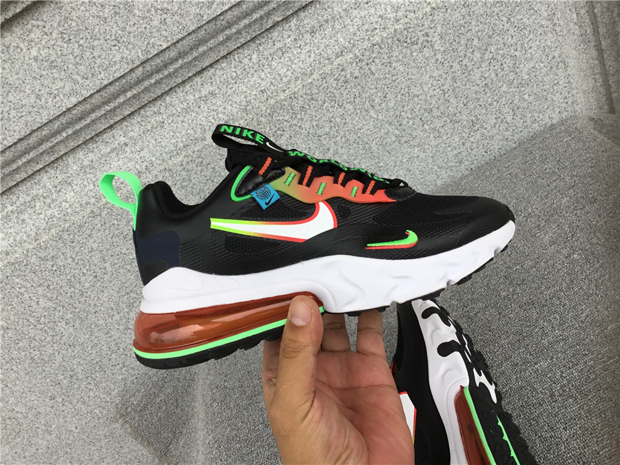 Nike Air Max 270 React Air Cushioned Running Shoe CK6457-001