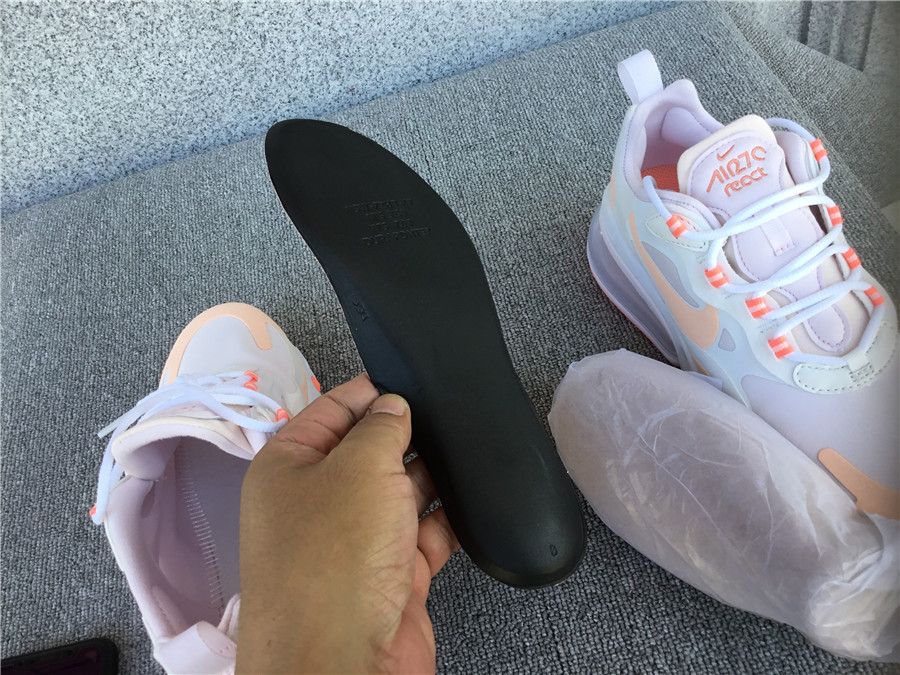 Nike Air Max 270 React Air Cushioned Running Shoe CT0619-103