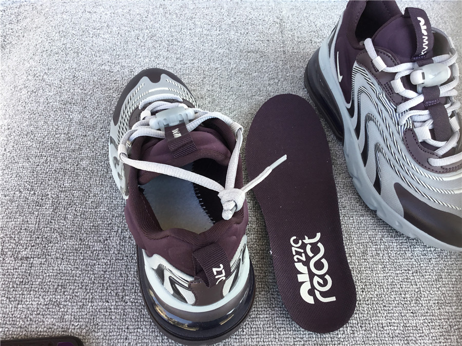 Nike Air Max 270 React Air Cushioned Running Shoe CK2595-600