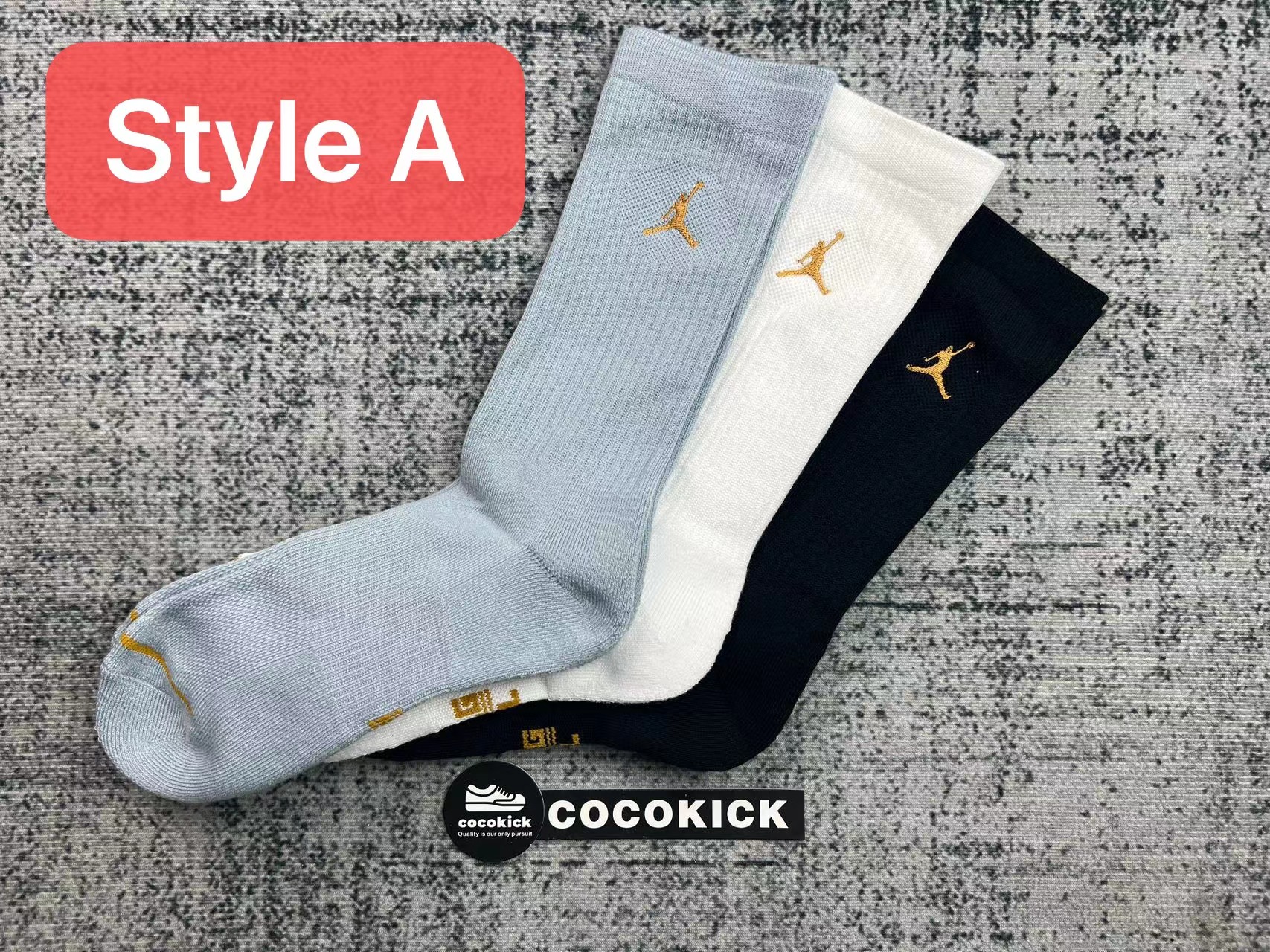 Air Jordan Stockings Combo Pack （Three pairs）GF0612-02