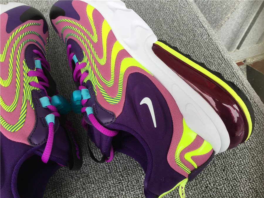 Nike Air Max 270 React Air Cushioned Running Shoe CK2595-500