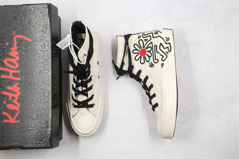 Converse Chuck Taylor All-Star 70 Hi Keith Haring Egret 171846C