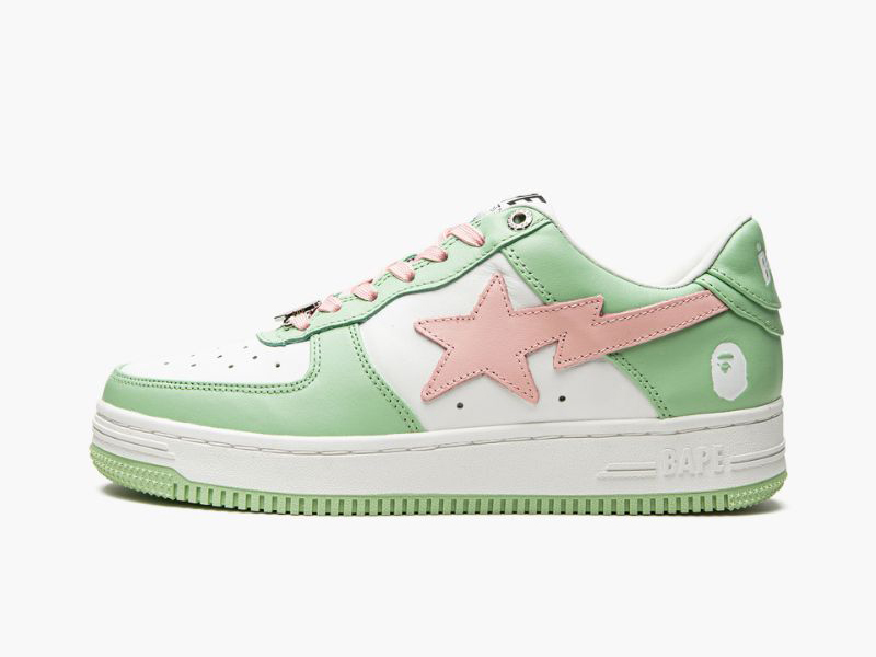 A BATHING APE? Womens BAPE STA LOW L IT Green