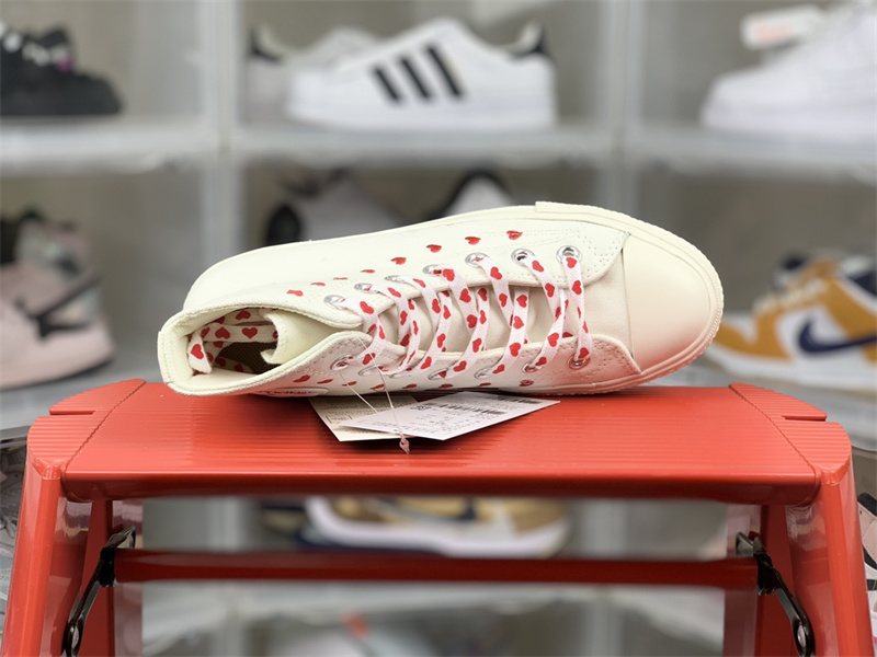 Converse Chuck Taylor All-Star Lift Hi White Red (W) AO1599C